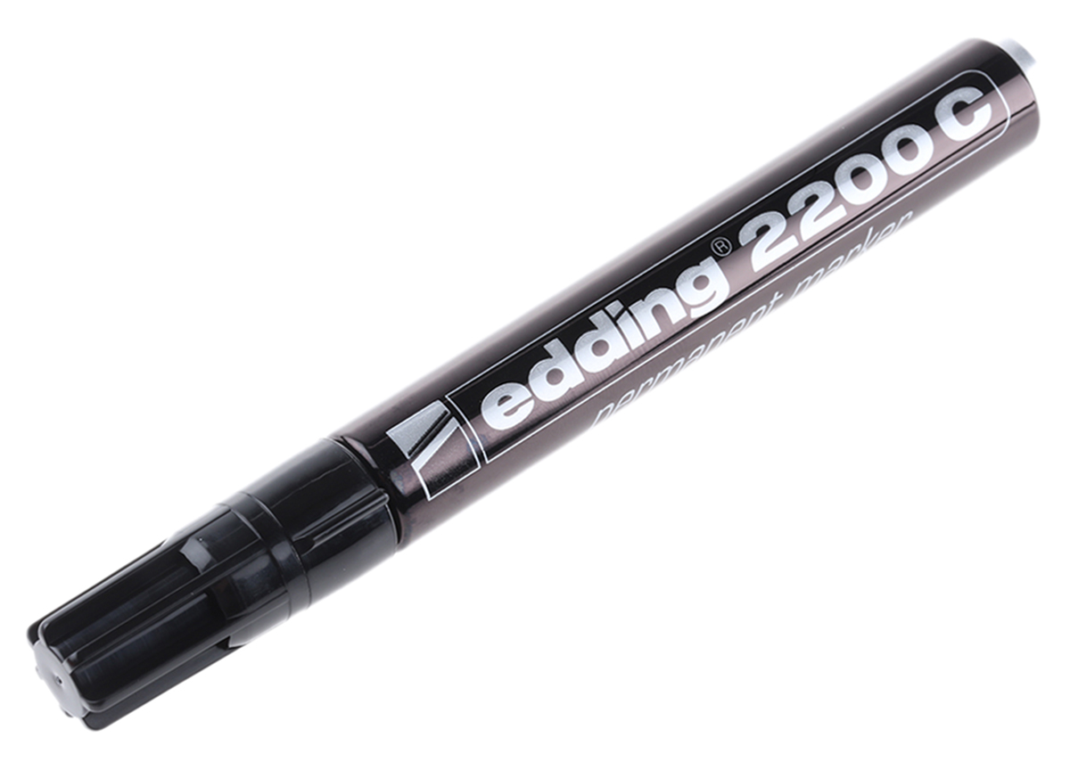 Edding Extra Fine, Fine, Medium Tip Black Marker Pen
