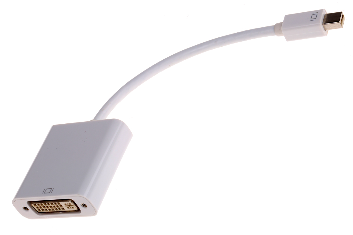 Roline Male Mini DisplayPort to Female DVI-I Dual Link  Cable, 100mm