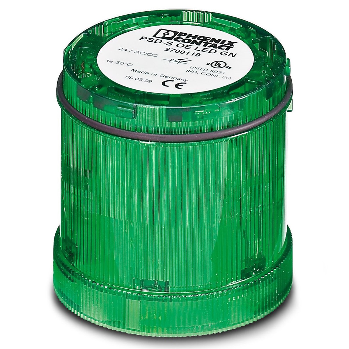 Phoenix Contact Green LED Bulb, 24 V, LED Bulb, AC/DC