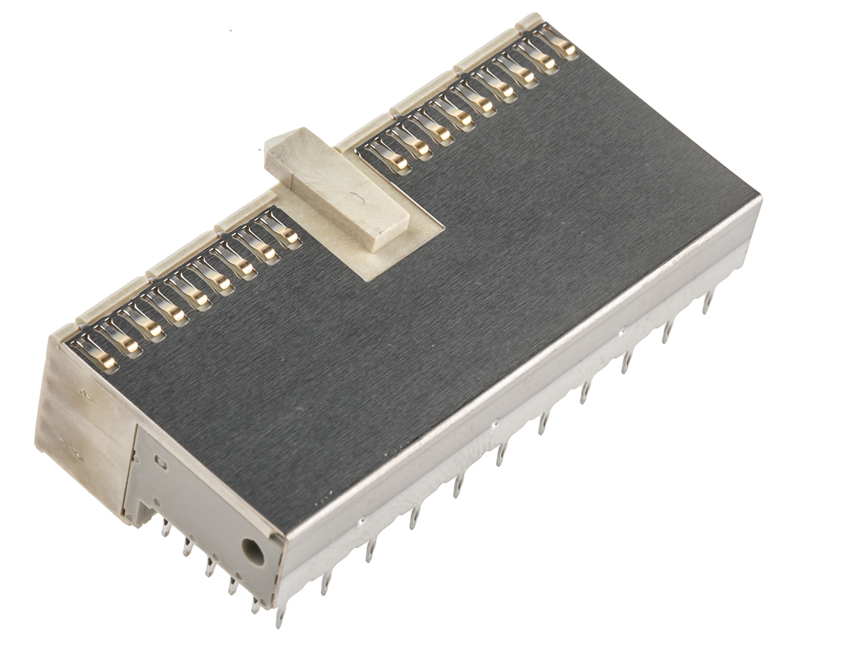 ERNI 2mm Pitch Backplane Connector, Female, Right Angle, 5 Row, 110 Way