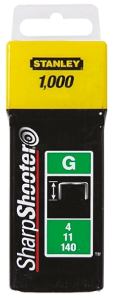 Stanley 8mm Staples 1000 Per pack