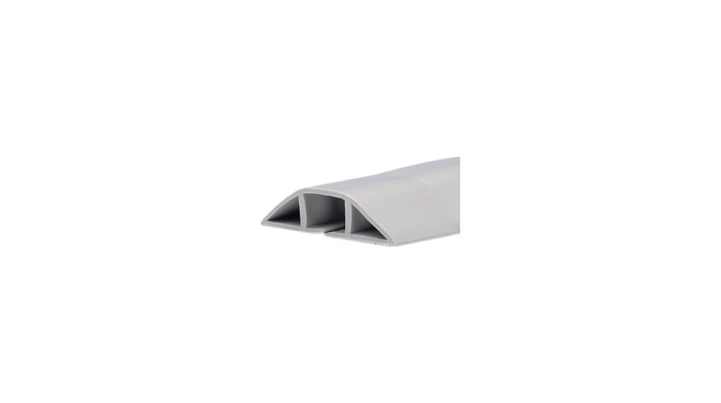 RND 1.83m Grey Cable Cover in PVC