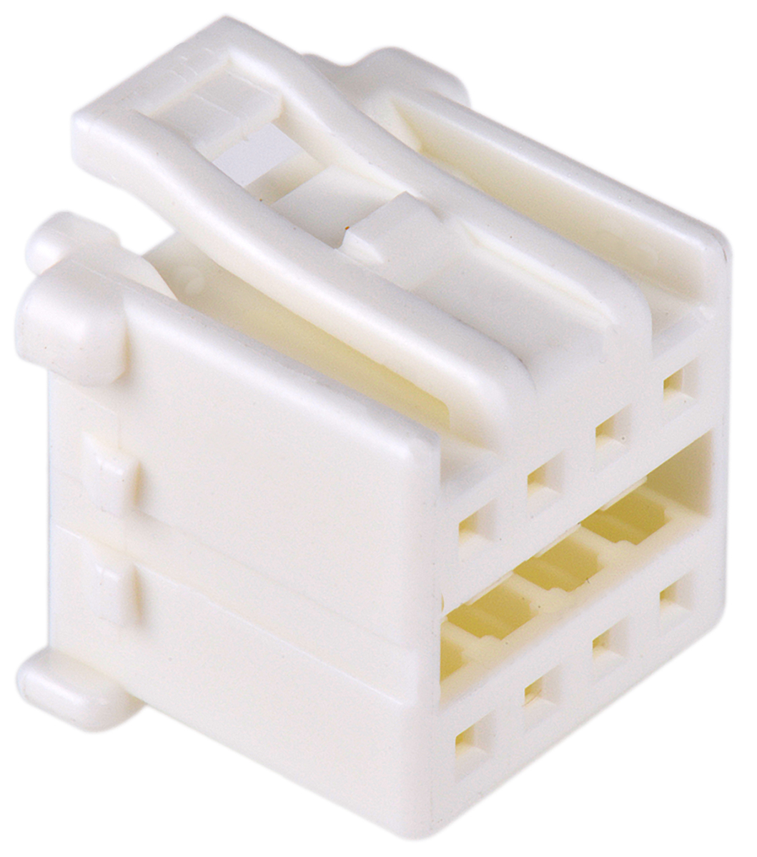 Molex, MicroClasp Female Connector Housing, 2mm Pitch, 8 Way, 2 Row