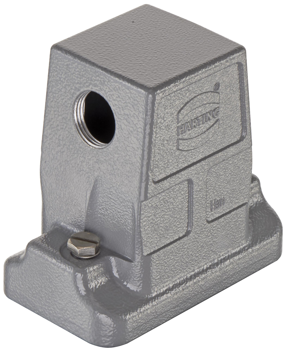 Harting Hood, Han HP Direct B Thread Size 1.5 x M25, For Use With Han B Inserts