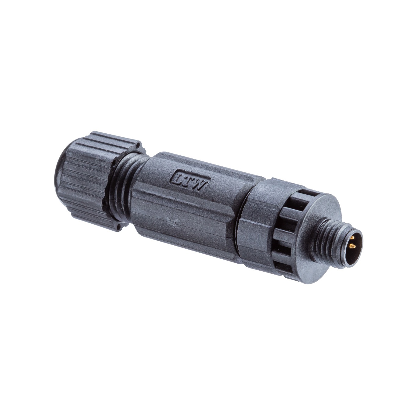 Amphenol Industrial Industrial Circular Connector, 3 Contacts, Screw, M8 Connector, Plug, Male, IP67, M Series