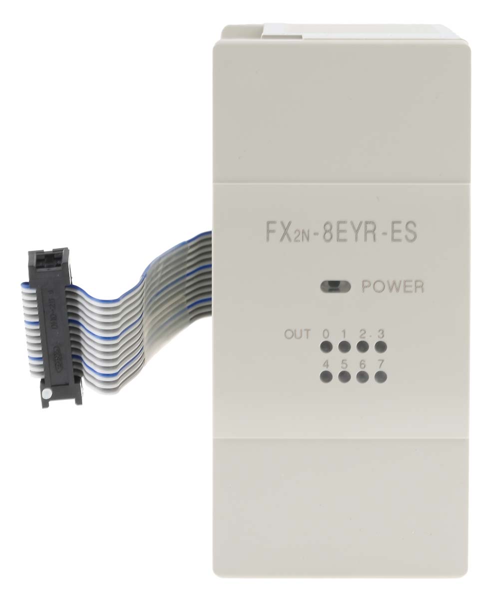 Mitsubishi PLC Expansion Module for Use with FX3U Series, Digital, Relay, Transistor