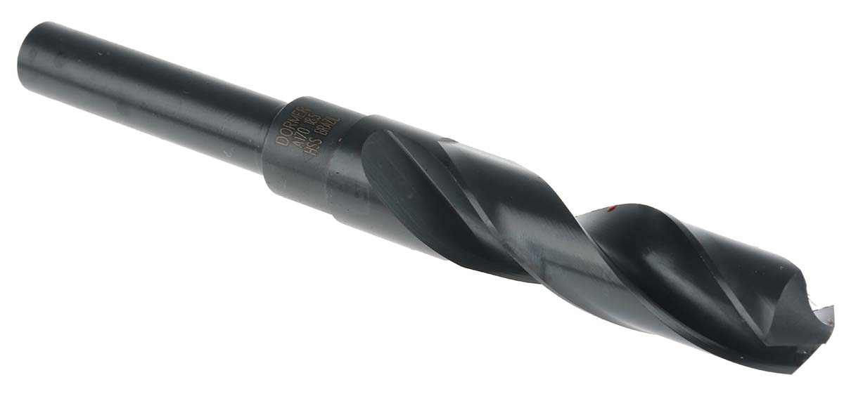 Dormer A170 Series HSS Twist Drill Bit, 18.5mm Diameter, 157 mm Overall