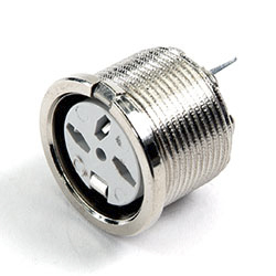 Deltron 3 Pole Din Socket, DIN 41524, DIN 45322, DIN 45326, DIN 45327, DIN 45329, 2A, 34 V ac/dc, Lockable, Female, PCB