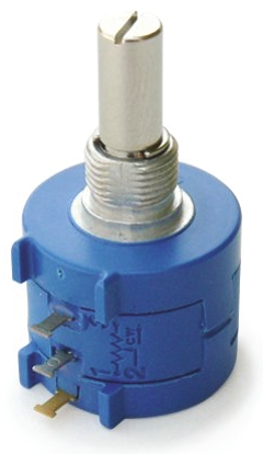 Bourns 3590 1kΩ Rotary Potentiometer 10-Turns 1-Gang Bushing Mount, 3590S-4-102L