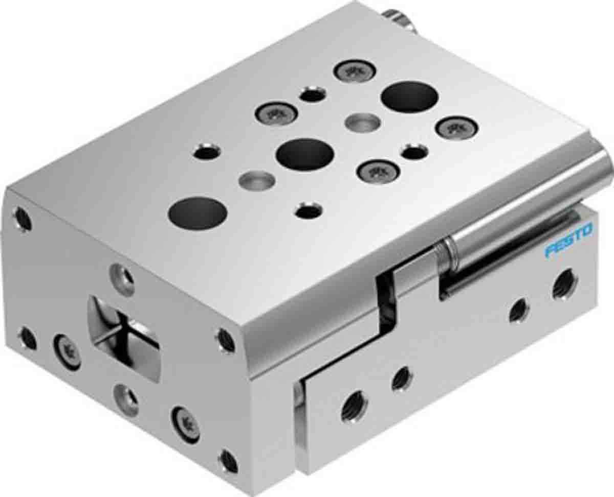 Festo Pneumatic Guided Cylinder - 8085116, 10mm Bore, 10mm Stroke, DGST Series, Double Acting