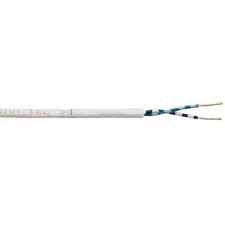 Belden 7701NH Multi-Core Industrial Cable, 2 Cores, 0.33 mm² 22 AWG, Unscreened, 305 m, White Polyethylene Sheath