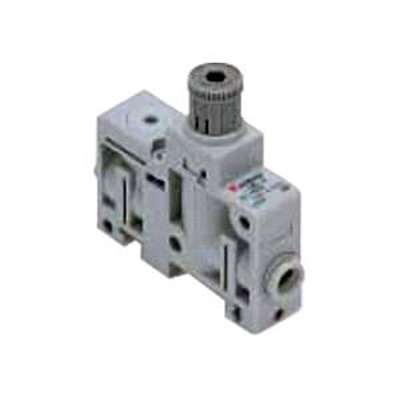 SMC 6 Dia. mm Pneumatic Regulator - 0.05MPa to 0.7MPa, 1MPa max. input, ARM5SB-08