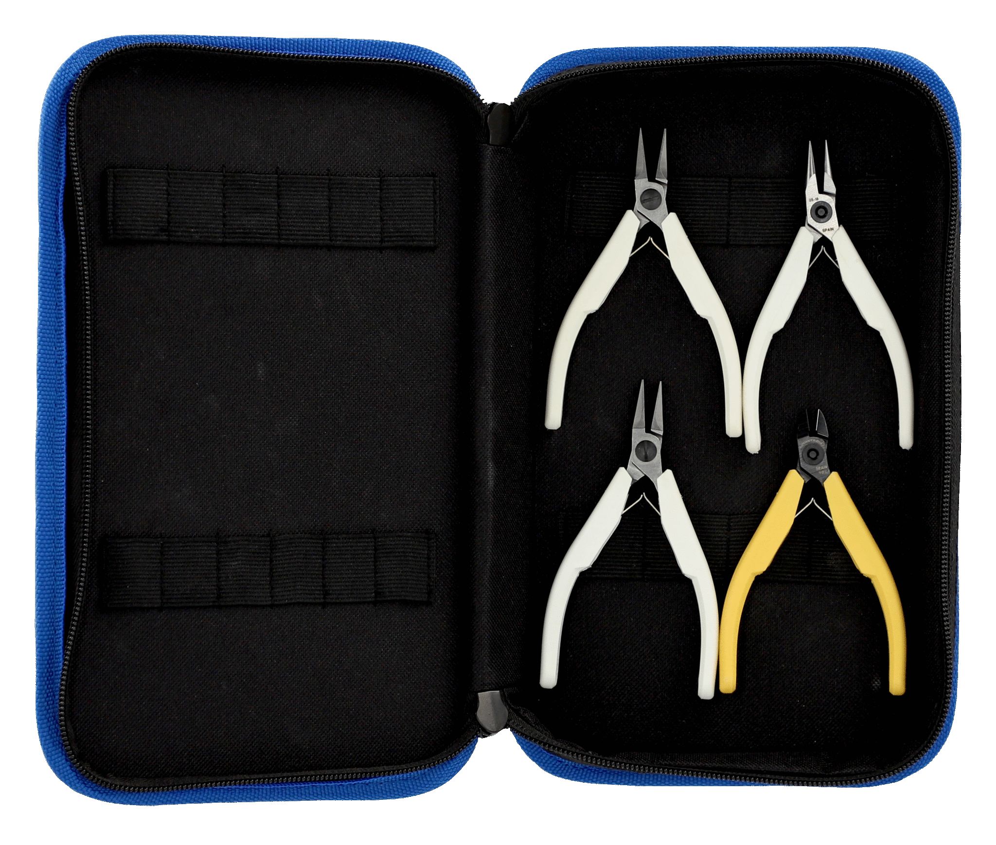 Bahco 9060 4-Piece Plier Set, Straight Tip, 170 mm Overall
