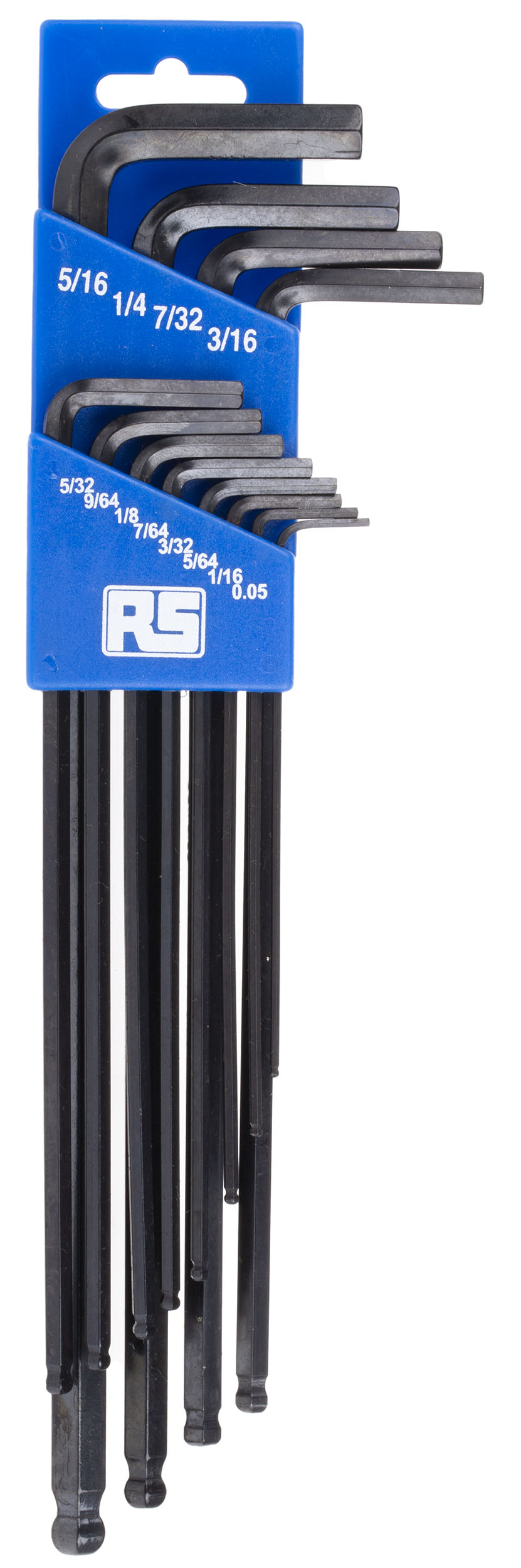 RS PRO 12 piece L Shape Imperial Hex Key Set, 0.05 → 7/32"