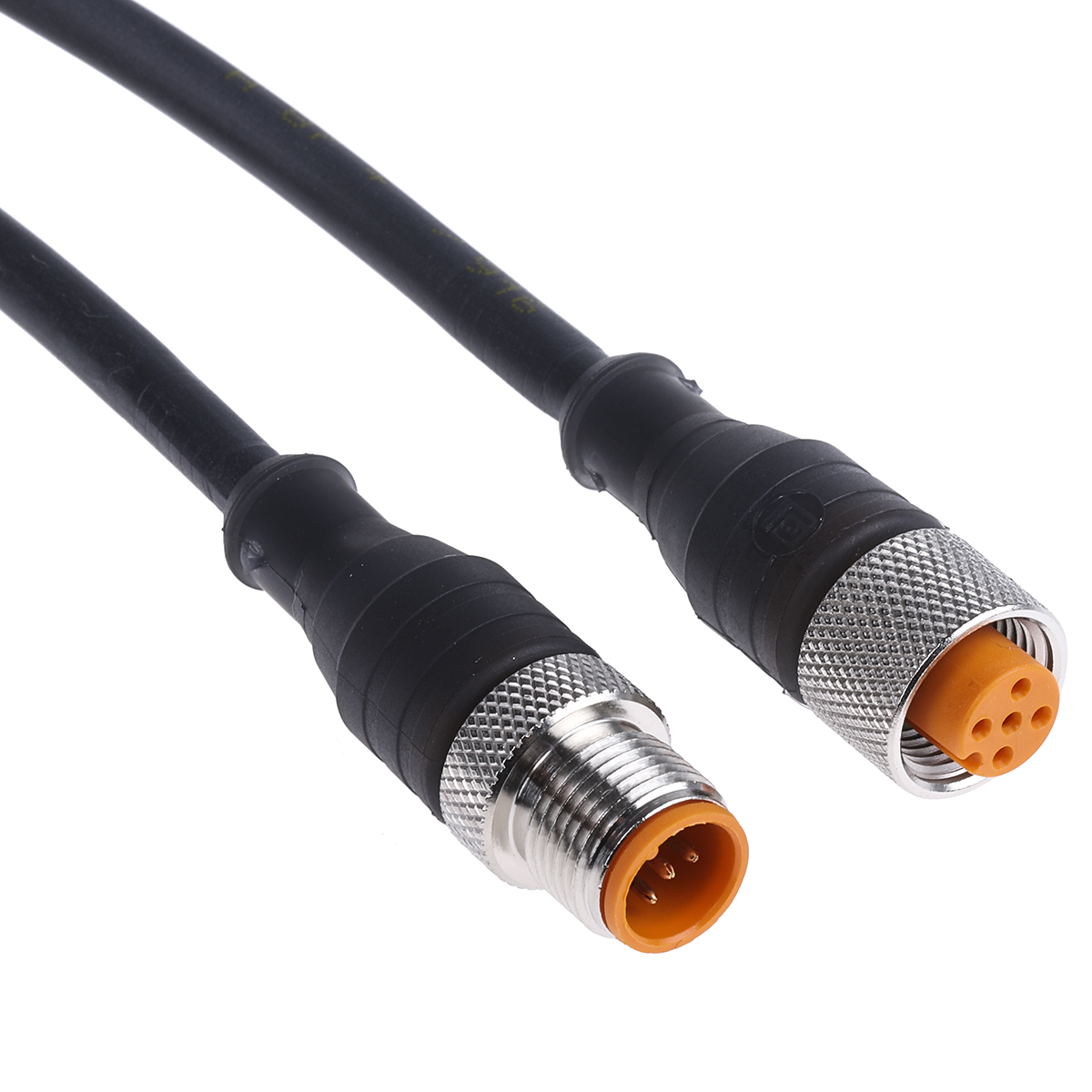 Lumberg Automation Male 34 way M12 to Female 34 way M12 Sensor Actuator Cable