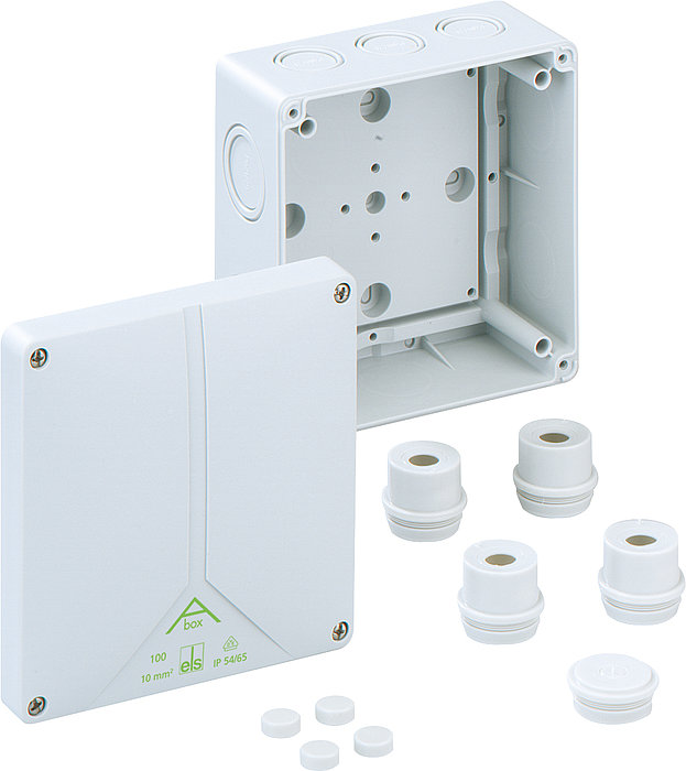 Spelsberg Polystyrene Junction Box, IP65, 140 x 140 x 79mm