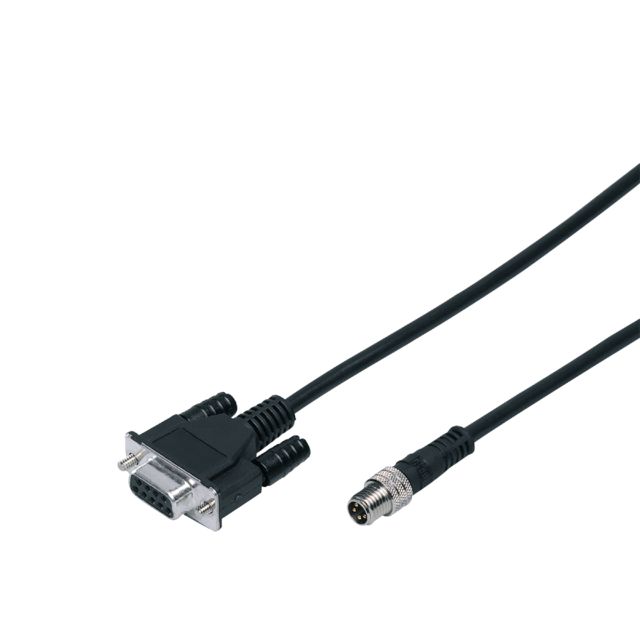 ifm electronic Male 1 way M8 to Female 1 way D-Sub Actuator/Sensor Cable, 3 m