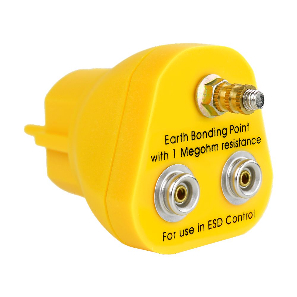 RS PRO Earth Bonding Plug With 2 x 10mm Stud - 1 x M5 Post
