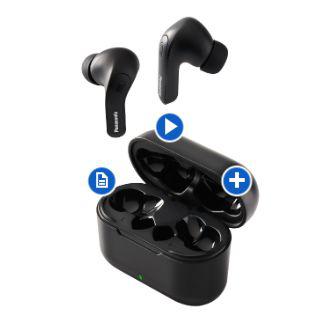 Panasonic RZ-B310W Black Wireless Bluetooth Earphones