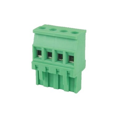 Amphenol Industrial, 5mm Pitch, TS02515A0000G, 2 Way, , Pluggable Terminal Block, Plug, Free Hanging (In-Line), Screw
