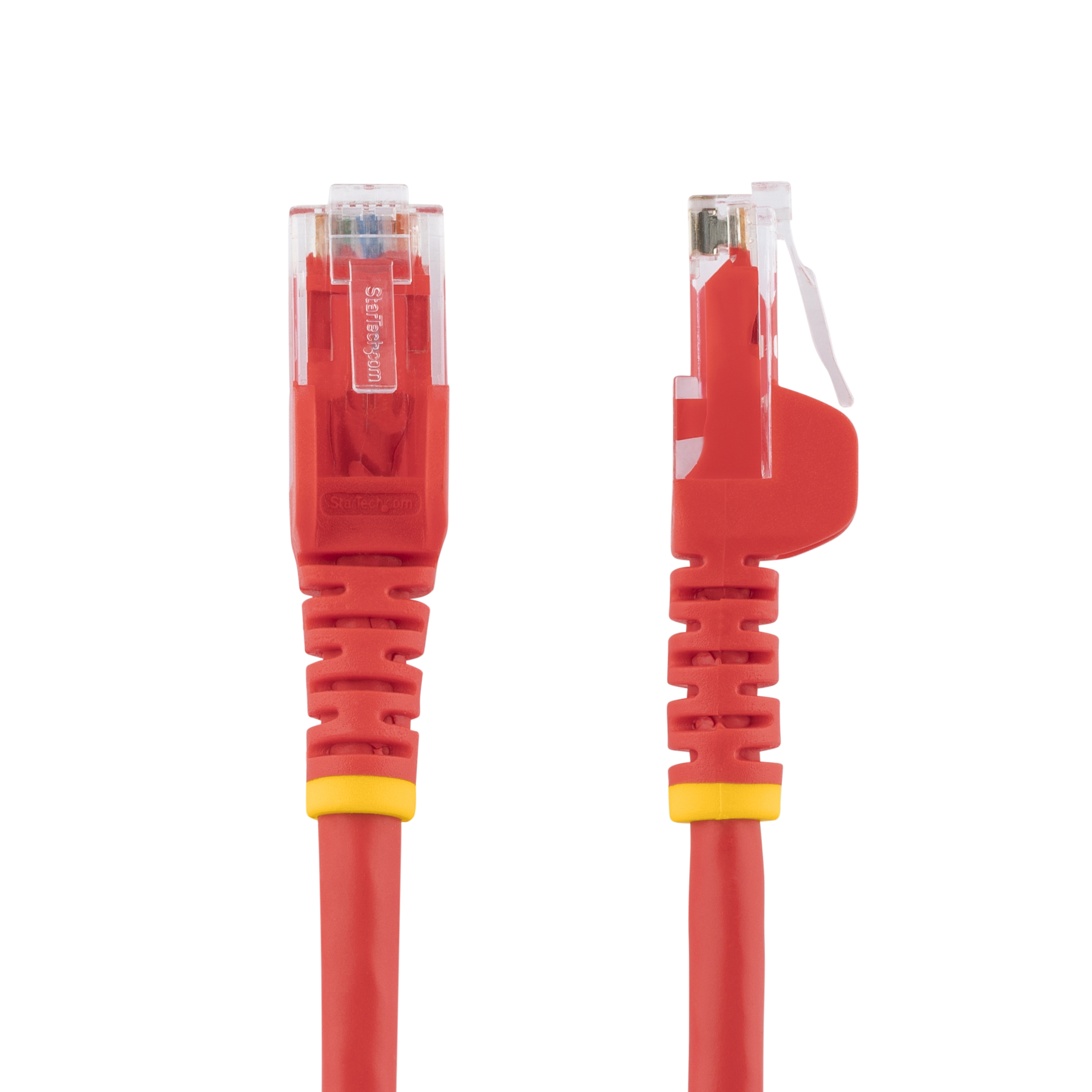 StarTech.com, 2m Cat6, Red RJ45 to Male RJ45 Male, U/UTP Unshielded, Terminated PVC Sheath