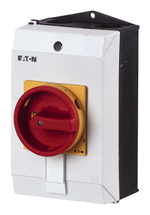 Eaton 3P Pole Isolator Switch - 32A Maximum Current, 15kW Power Rating, IP65