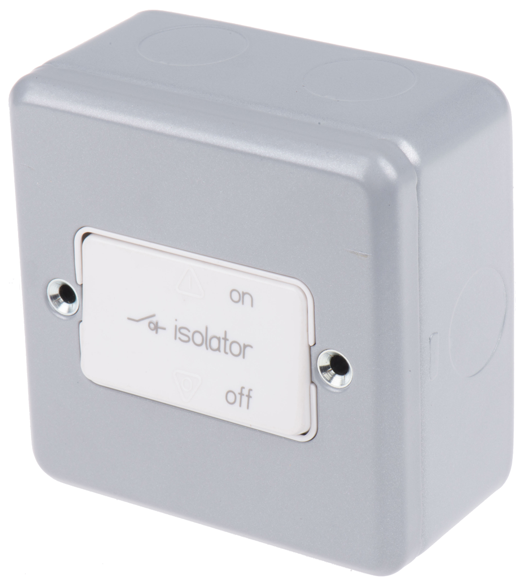 MK Electric Silver Metalclad Fan Isolator Switch, 250V, IP2X