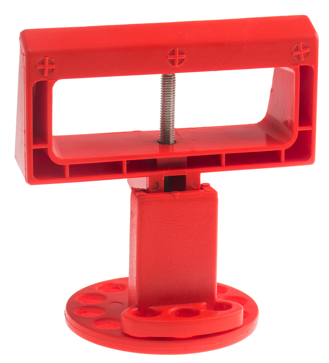 RS PRO Red 1-Lock ABS, Stainless Steel, Brass Large Circuit Breaker Lockout, 8mm Shackle