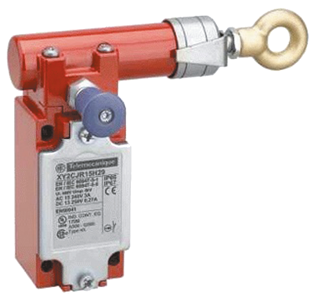 Telemecanique Sensors XY2CJ Rope Pull Switch, 30m, NO/2NC, Right Side