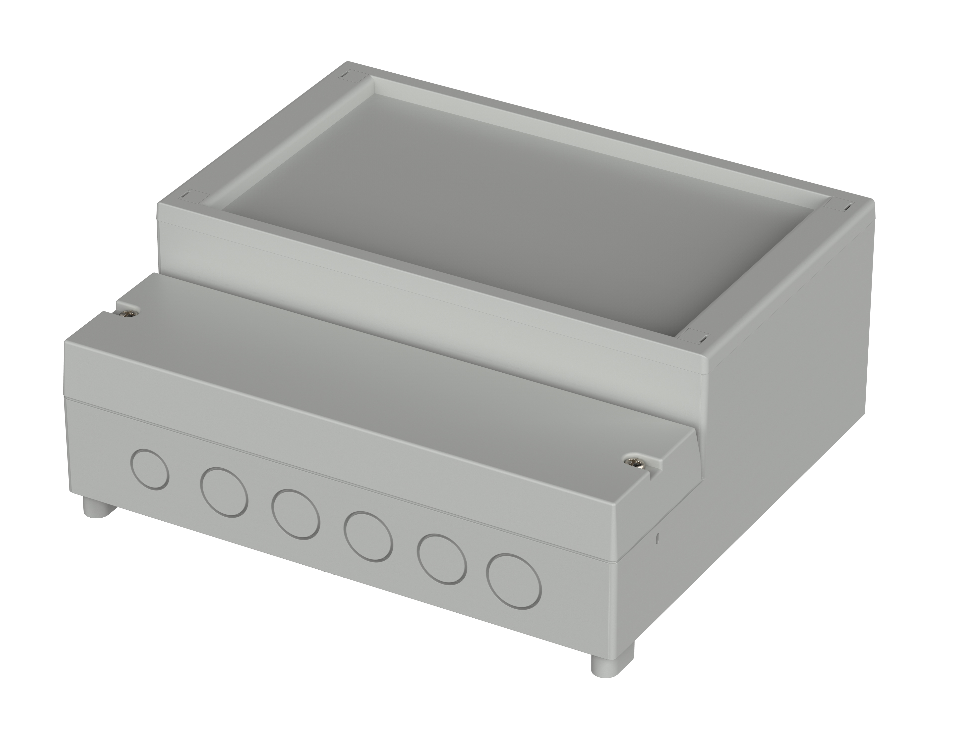 Bopla RegloCard Plus Series ABS, Polycarbonate Wall Box, IP30, 213 mm x 185 mm x 84mm