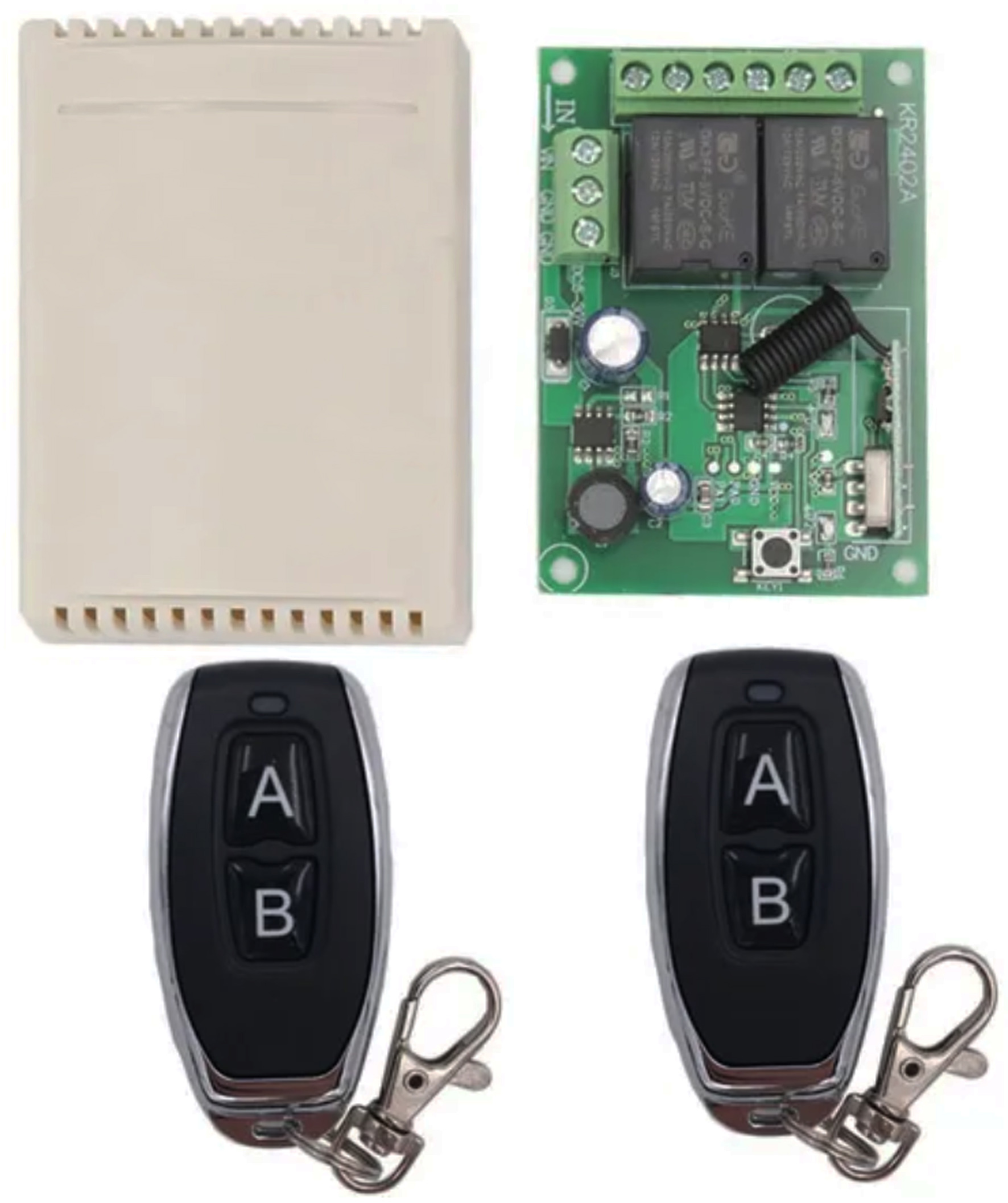Seeit REM01-2CH-5-24V Relay Control Card Module 433MHz REM01-2CH-5-24V