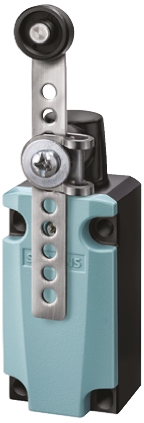 Siemens 3SE5 Series Roller Lever Limit Switch, 2NC/1NO, IP66, IP67, 3PST, Metal Housing