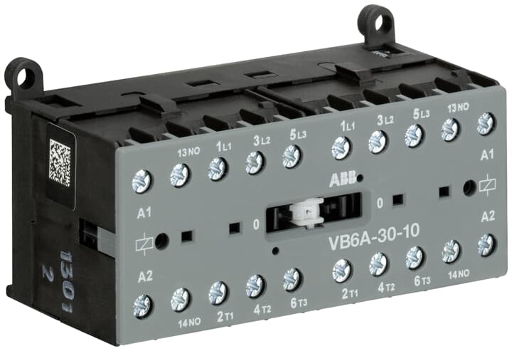 ABB VB6A-30-10-85 Contactor, 415 V Coil, 3-Pole, 20 A, 4 kW, 3NO