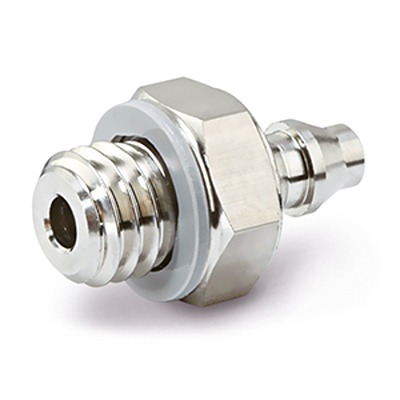 SMC M Series Elbow Fitting, M5 x 0.8 to M5 x 0.8, Threaded-to-Tube Connection Style, MS-5ATHU-4