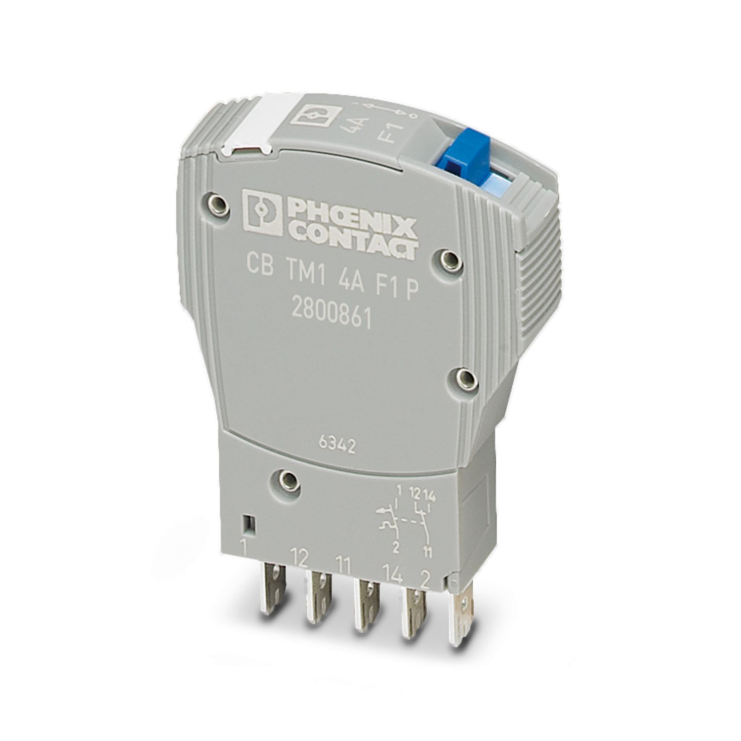 Phoenix Contact Thermomagnetic Device Circuit Breaker Thermal Circuit Breaker - CB  Single Pole 50V dc Voltage Rating,
