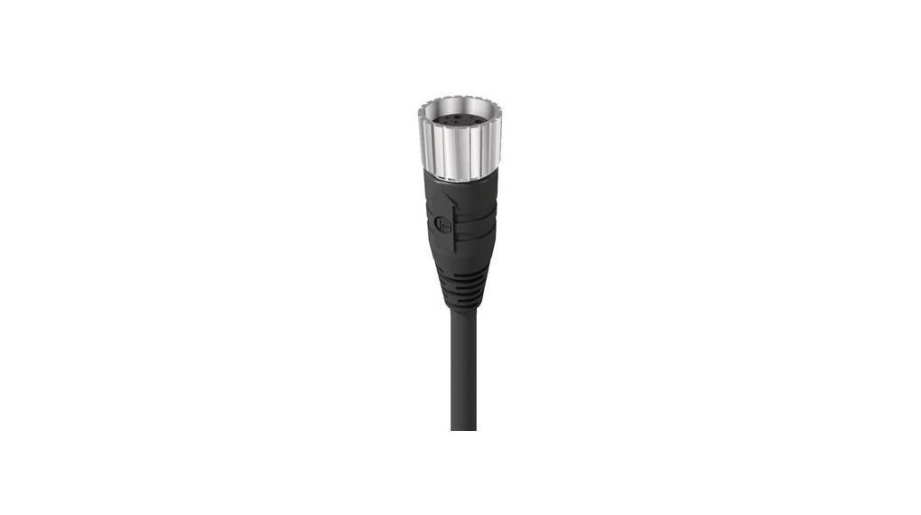 Lumberg Automation Female 12 way Single Ended, Cordset to Sensor Cable