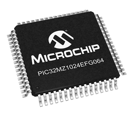 Microchip PIC32MZ1024EFG064-I/PT, 32 bit MIPS MicroAptiv Microcontroller, 200 MHz, 1024kB FLASH, 64-Pin TQFP