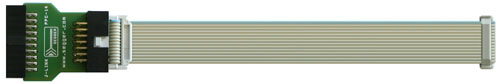 SEGGER 8.06.07 J-Link PPC 14-Pin Adapter Adapter for use with 14-pin 0.1 in Mating JTAG Connectors