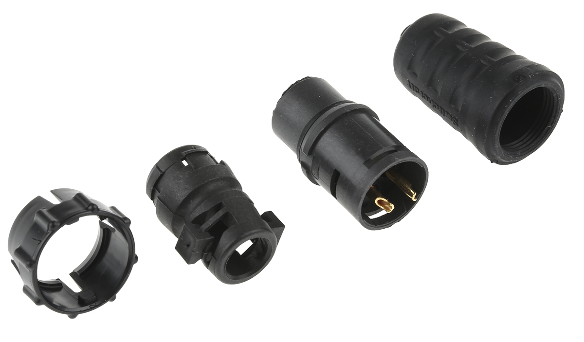 Switchcraft Circular Connector, 2 Contacts, Cable, Standard Connector, Socket, Female, IP68, IP69K, EN3 Series
