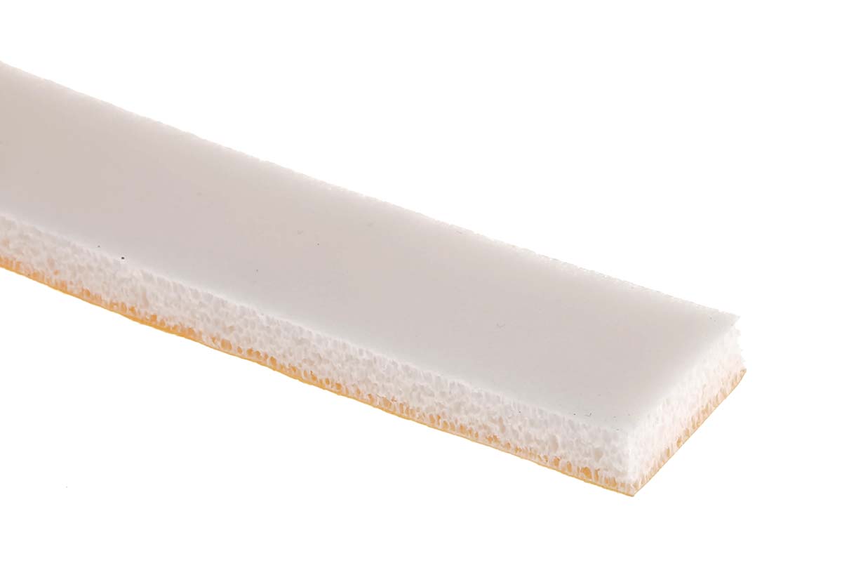 RS PRO White Foam Tape, 15.0mm x 6.0m, 4.80mm Thick