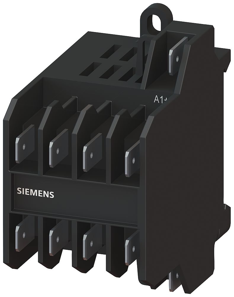 Siemens 3TG1 Contactor Relay, 24 V ac Coil, 4-Pole, 16 A, 4 kW, 3 NO + 1 NC