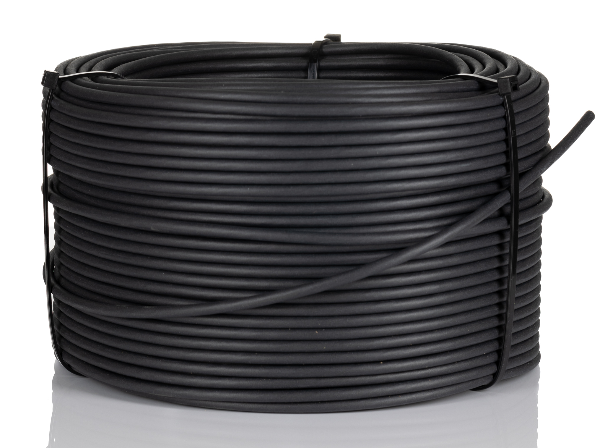 Phoenix Contact SAC-4P-100.0-PUR/SH-0.25 Data Cable, 4 Cores, 0.25 mm² 24 AWG, Screened, 100 m, Black Polypropylene