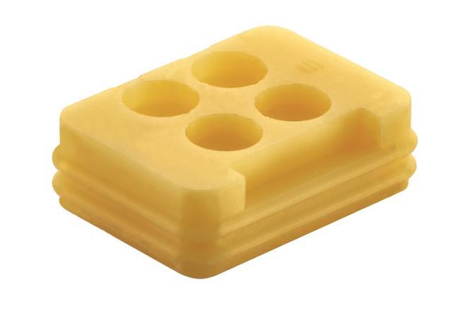 HARTING Wire Seal, Han 1A Series 4 Way, For Use With Han 1 A Versatile Compact Connector