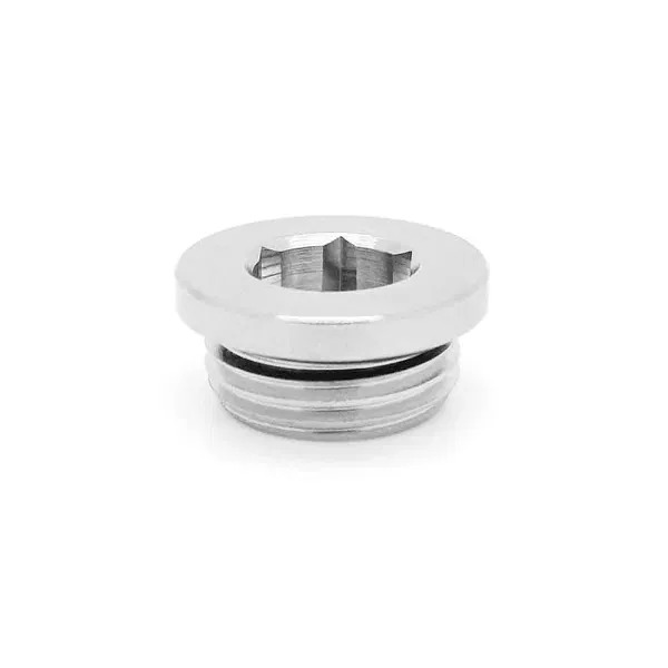 Camozzi Series S2000 Series Push-in Fitting, G 1/8 to Push In 13.5 mm, Threaded-to-Tube Connection Style, 2612 1/8