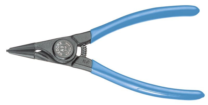 Gedore 6701620 Circlip Pliers, 230 mm Overall, Straight Tip, 69mm Jaw