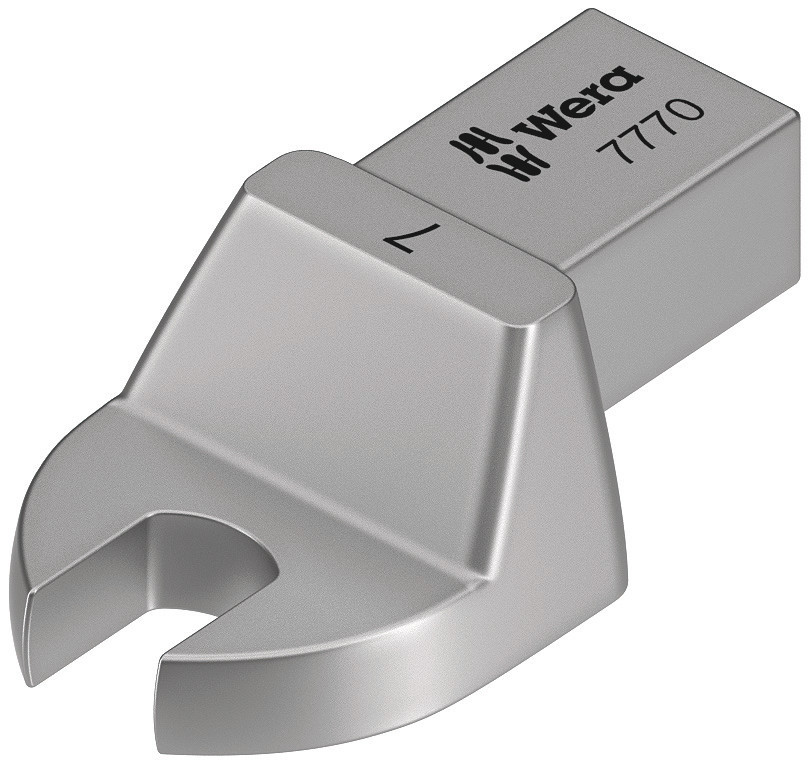 Wera 7770 Series Series Open Ended Insert Open end insert, 19 mm, 9 x 12mm Insert