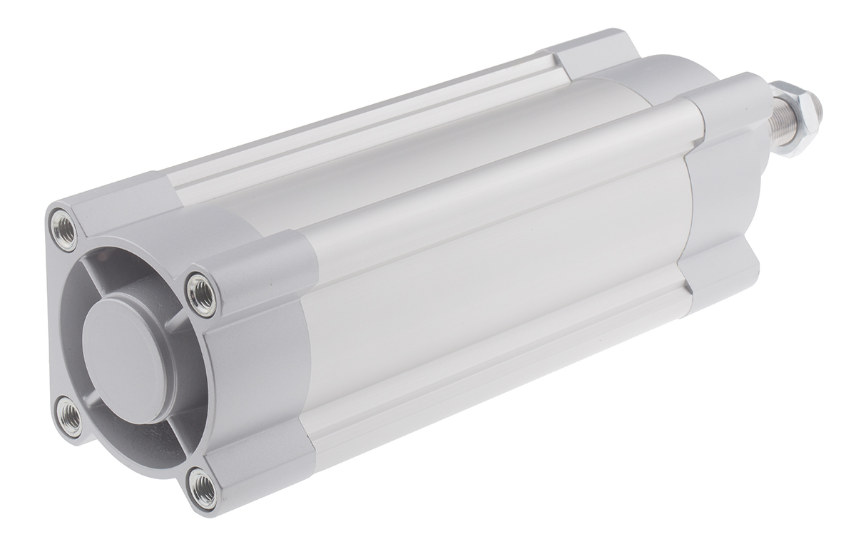 Festo Pneumatic Piston Rod Cylinder - 1383376 80 mm Bore, 400 mm DSBC Series, Double Acting Acting