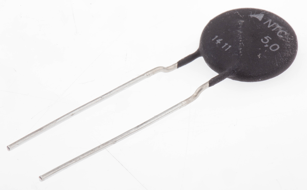 EPCOS Thermistor, 5Ω Resistance, NTC Type, 14.5 x 7 x 22mm