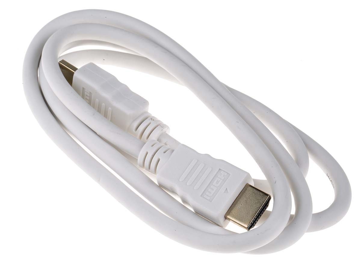 RS PRO, 1.2m Male HDMI to Male HDMI