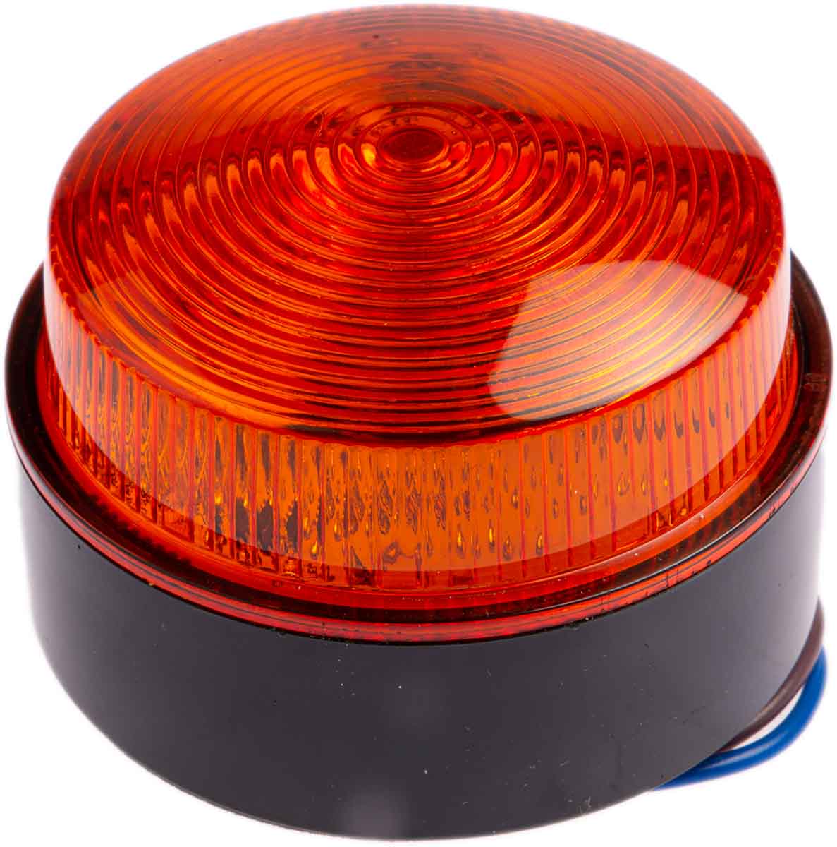 Moflash X 80 Series Amber Flashing Beacon, 115 → 230 V ac, Surface Mount, Xenon Bulb, IP67